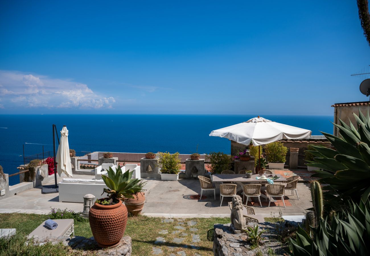 Villa a Praiano - Villa Panorama - Piscina vista sul mare e Sauna 