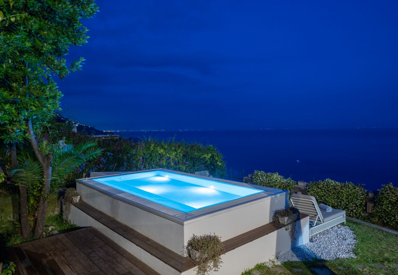 Villa a Praiano - Villa Panorama - Piscina vista sul mare e Sauna 