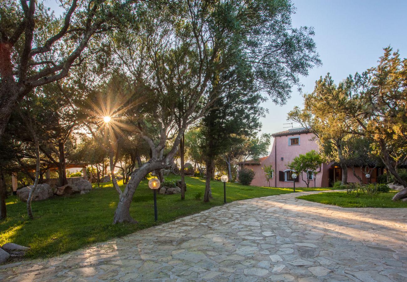 Villa Sa Jaga - giardino mediterraneo con area relax, casa vacanze con giardino privato Porto Rotondo