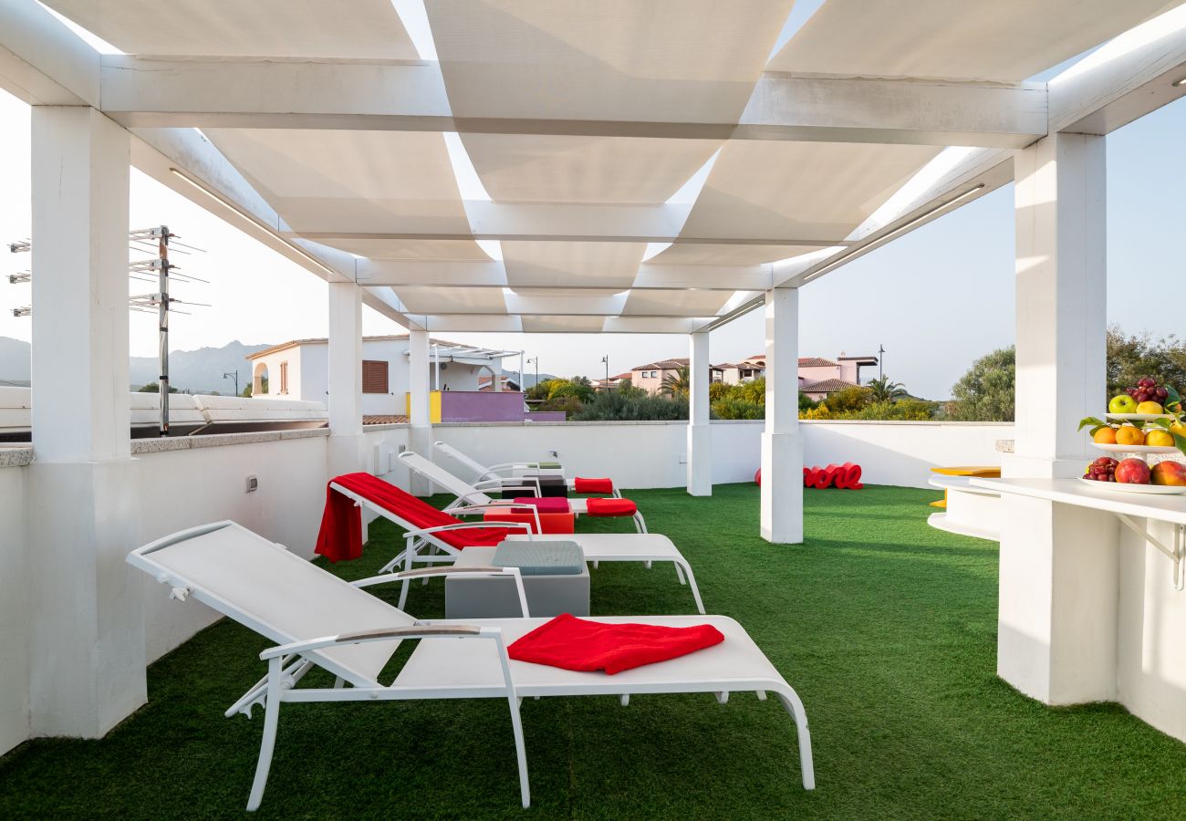 WLofts 14 - Solarium con arredi di design, relax esclusivo per la tua vacanza in Sardegna