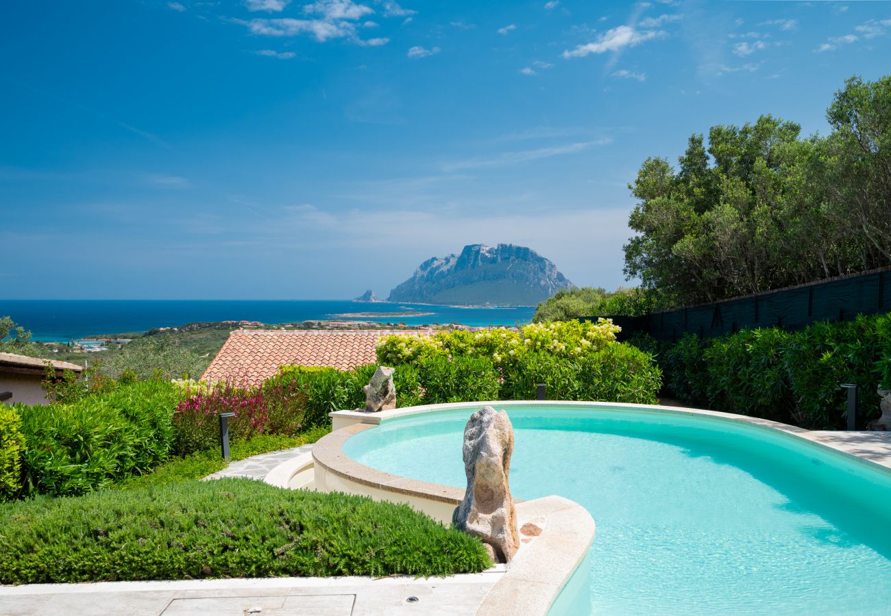 Villa Kiki - piscina a sfioro con vista mare e idromassaggio, villa con piscina privata in affitto in Sardegna