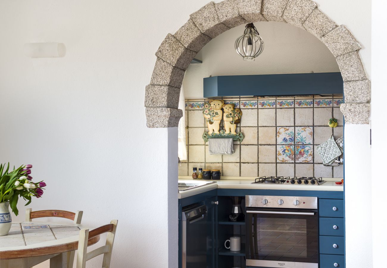 Villa Majra - cucina completamente attrezzata con elettrodomestici moderni, villa in affitto