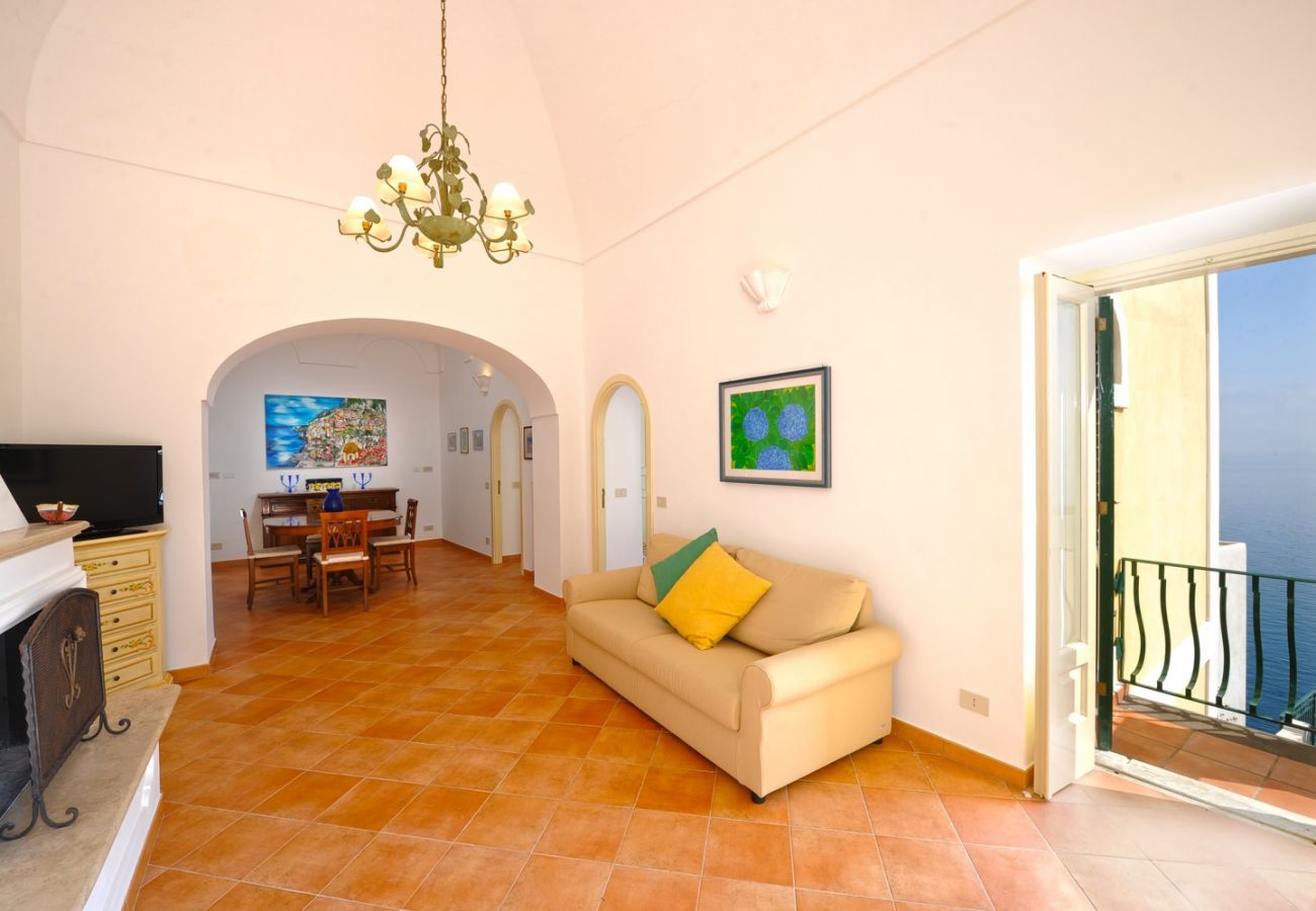 Villa in Praiano - Casa Giorgia - Villa mit Meerblick, ideal für große Gruppen