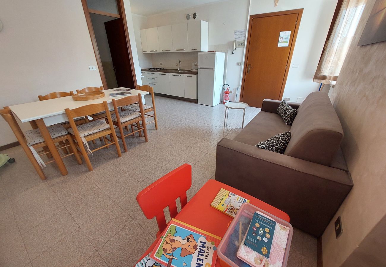 Ferienwohnung in Lazise - Regarda – Familienwohnung Rosa Tea 6 ideal für Kinder