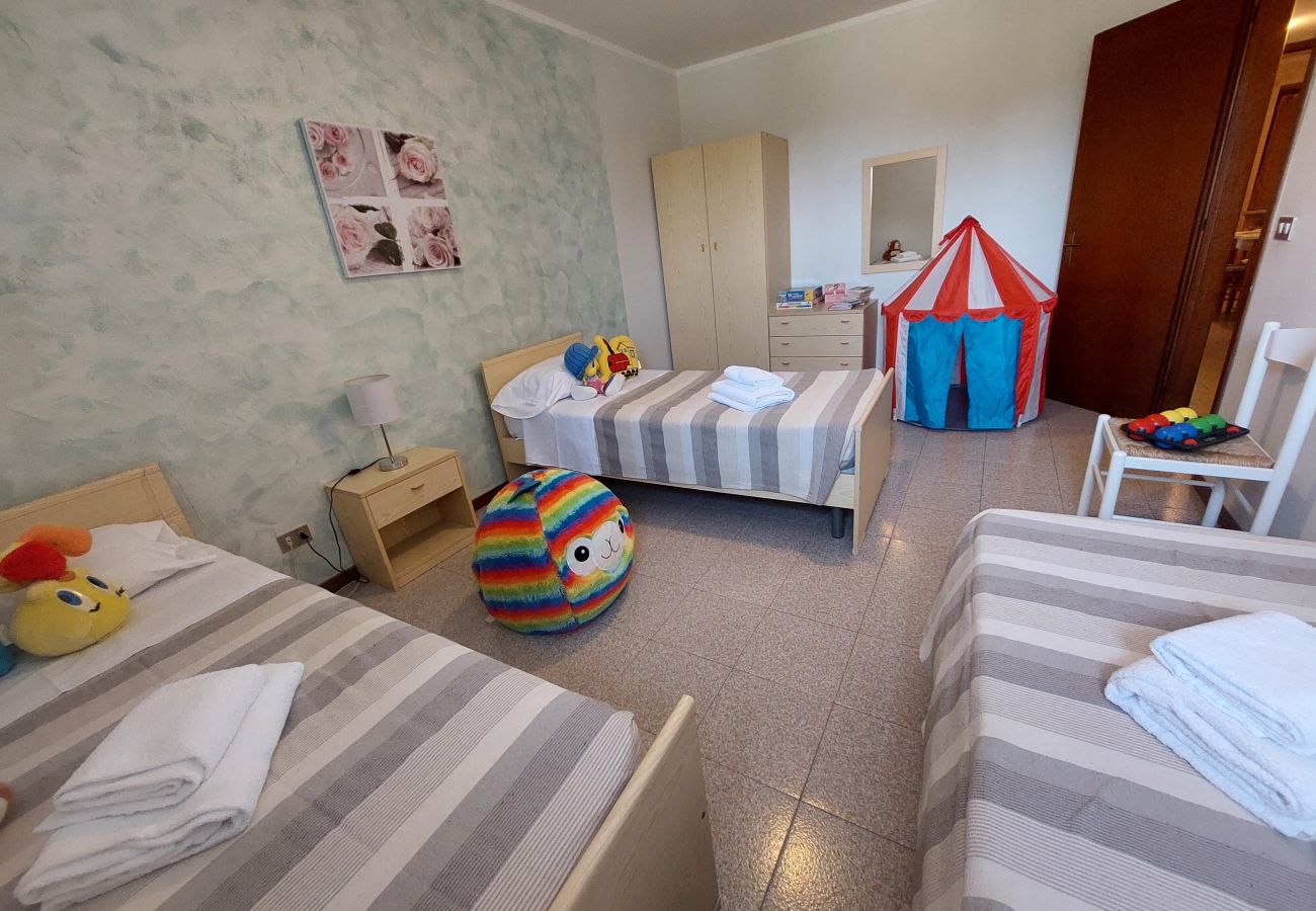 Ferienwohnung in Lazise - Regarda – Familienwohnung Rosa Tea 6 ideal für Kinder