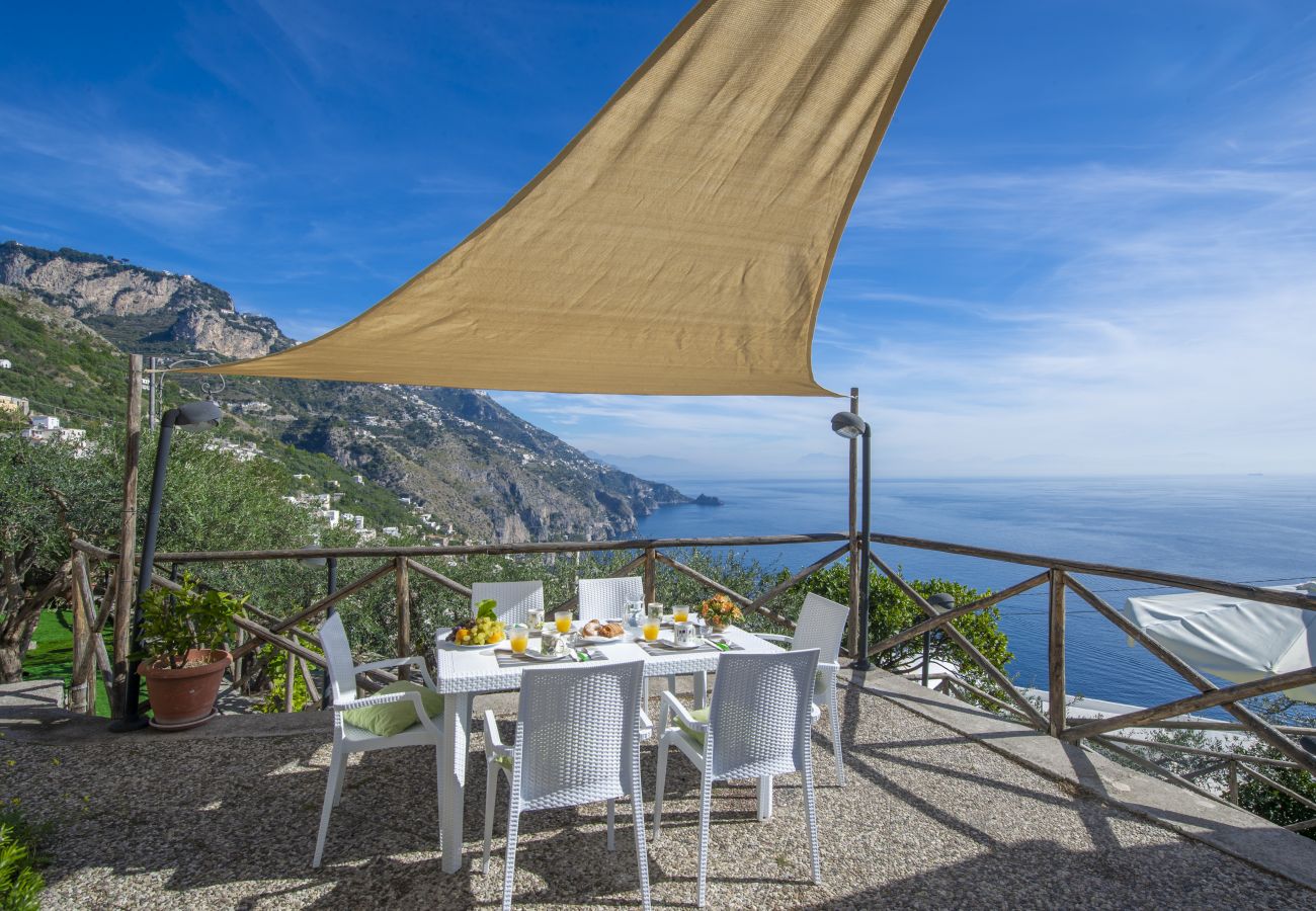 Ferienhaus in Praiano - Casa Punta Paradiso - Ruhiges und panoramisches Haus mit Blick auf das Meer