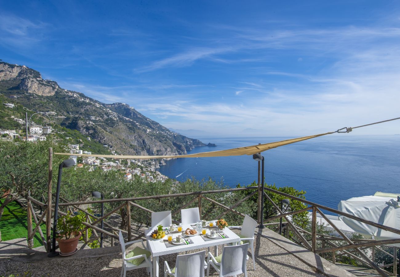 Ferienhaus in Praiano - Casa Punta Paradiso - Ruhiges und panoramisches Haus mit Blick auf das Meer