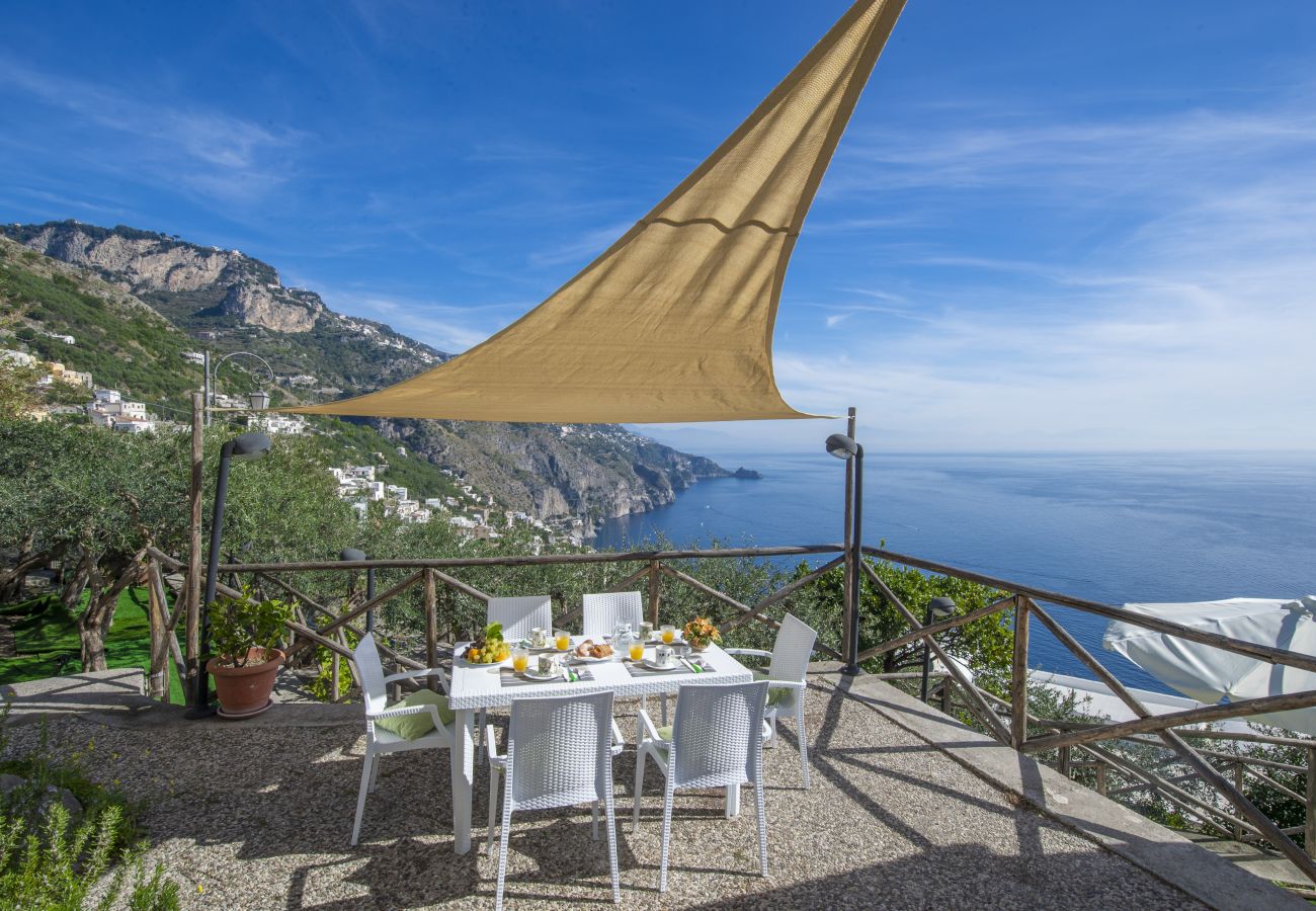 Ferienhaus in Praiano - Casa Punta Paradiso - Ruhiges und panoramisches Haus mit Blick auf das Meer