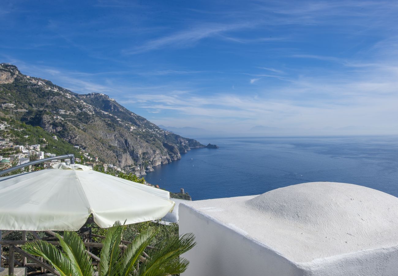 Ferienhaus in Praiano - Casa Punta Paradiso - Ruhiges und panoramisches Haus mit Blick auf das Meer