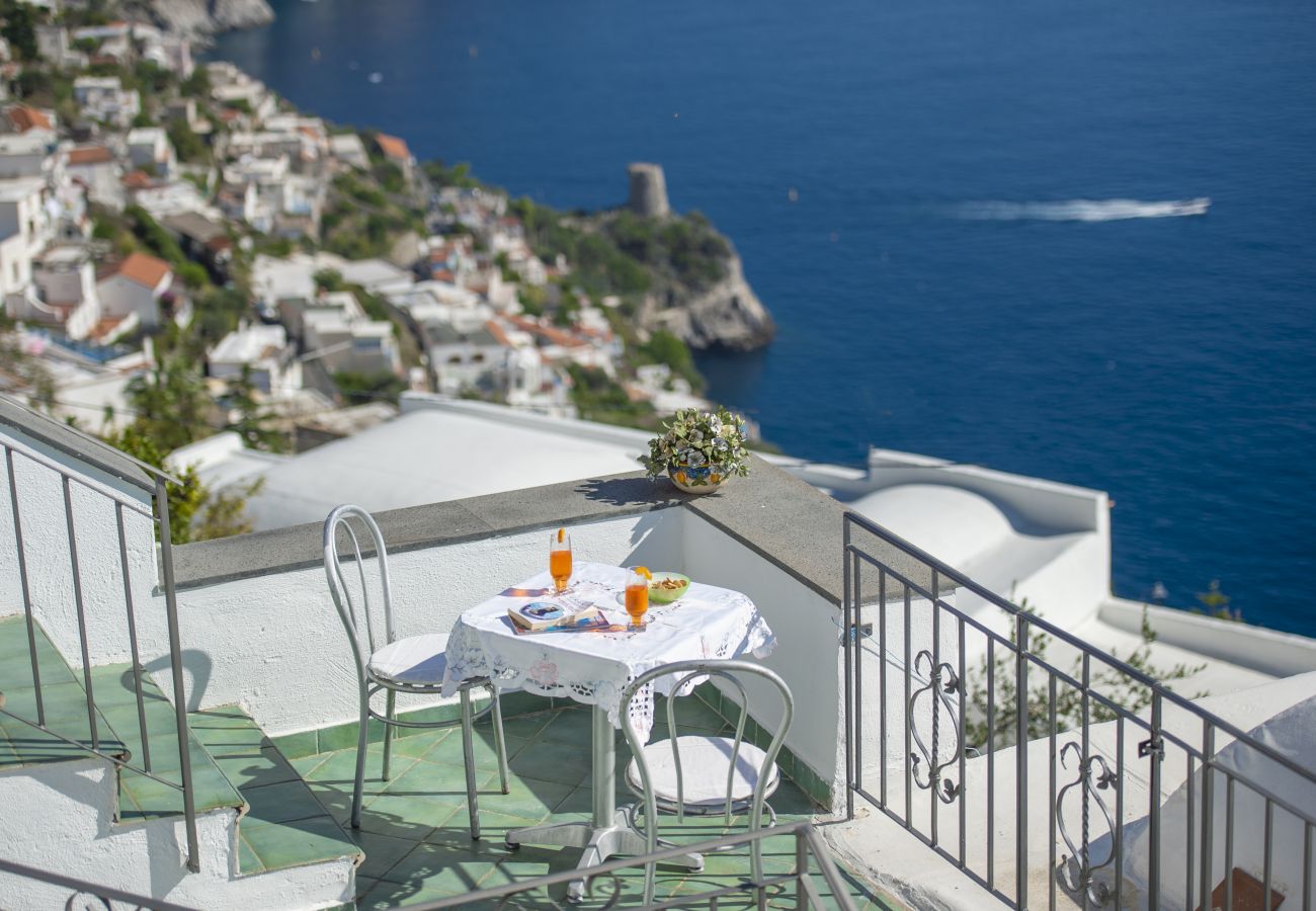 Ferienhaus in Praiano - Casa Punta Paradiso - Ruhiges und panoramisches Haus mit Blick auf das Meer