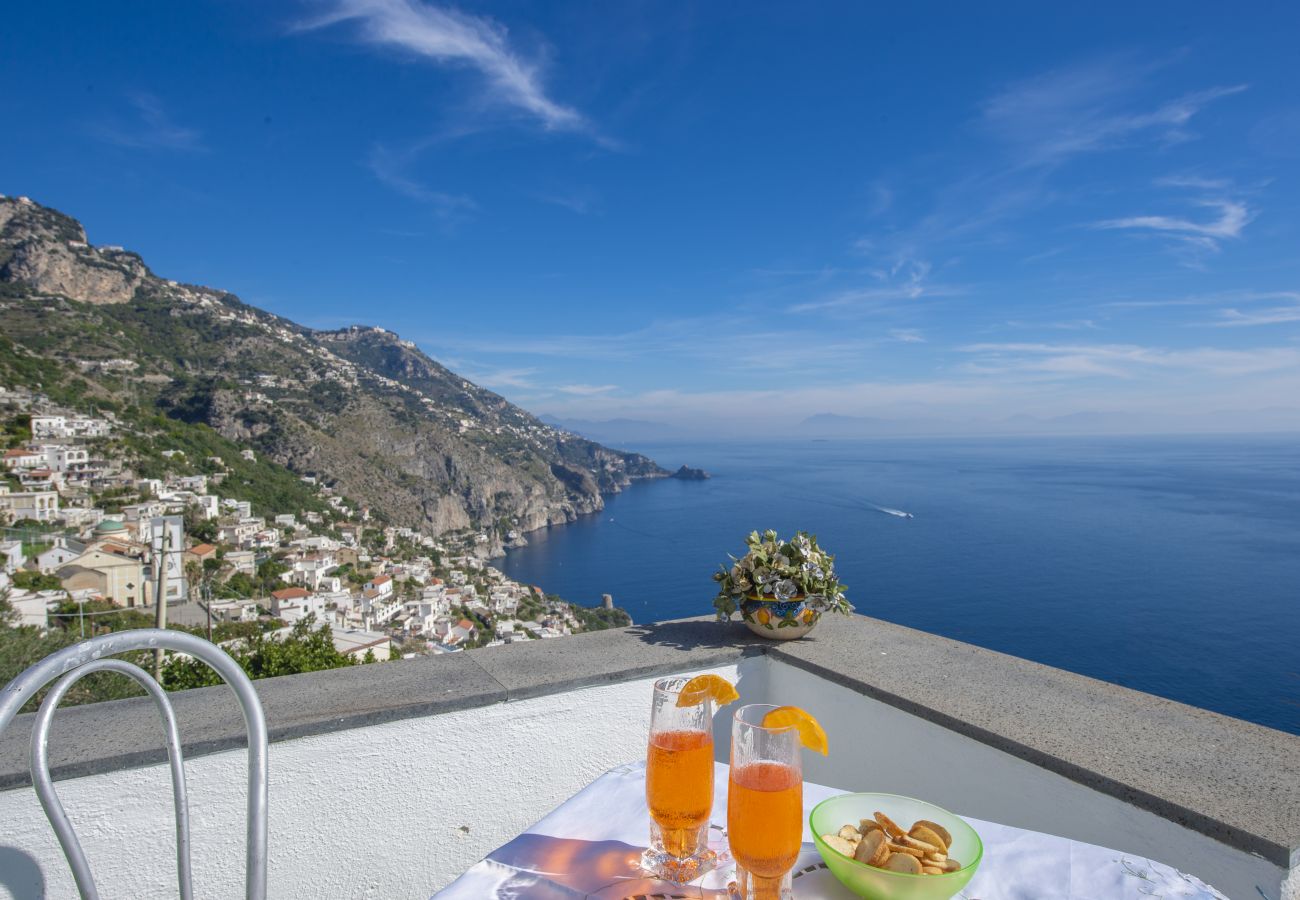 Ferienhaus in Praiano - Casa Punta Paradiso - Ruhiges und panoramisches Haus mit Blick auf das Meer