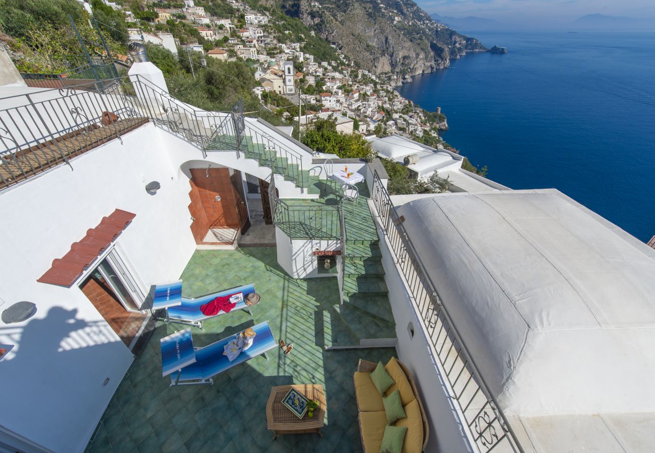 Ferienhaus in Praiano - Casa Punta Paradiso - Ruhiges und panoramisches Haus mit Blick auf das Meer