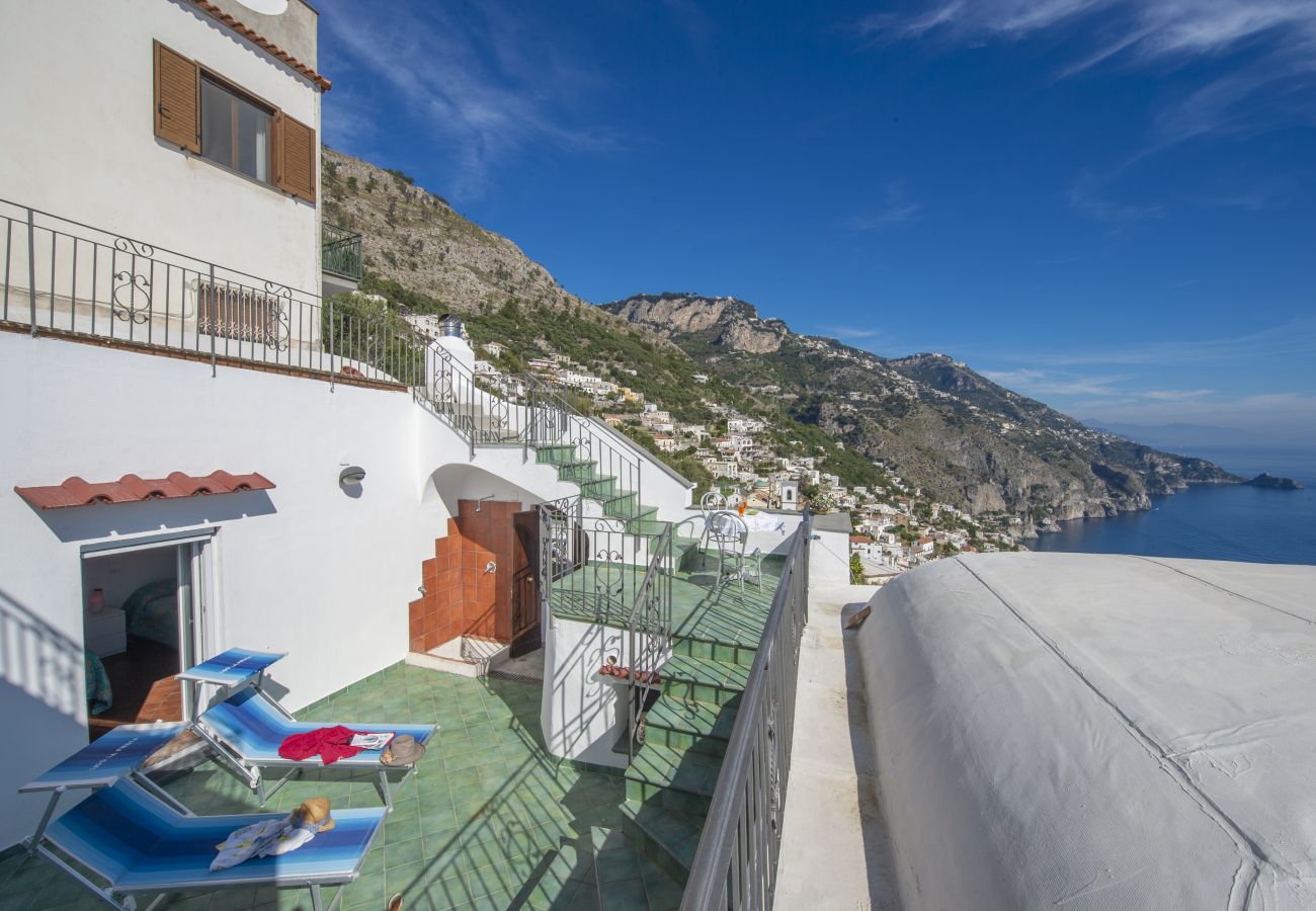 Ferienhaus in Praiano - Casa Punta Paradiso - Ruhiges und panoramisches Haus mit Blick auf das Meer