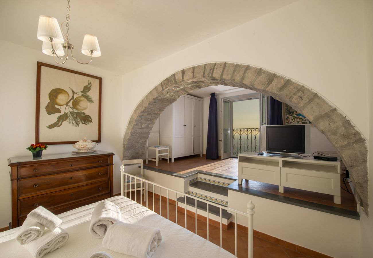 Ferienwohnung in Praiano - Casa Cimino A - Schöne Wohnung mit herrlichem Blick auf Capri und Positano