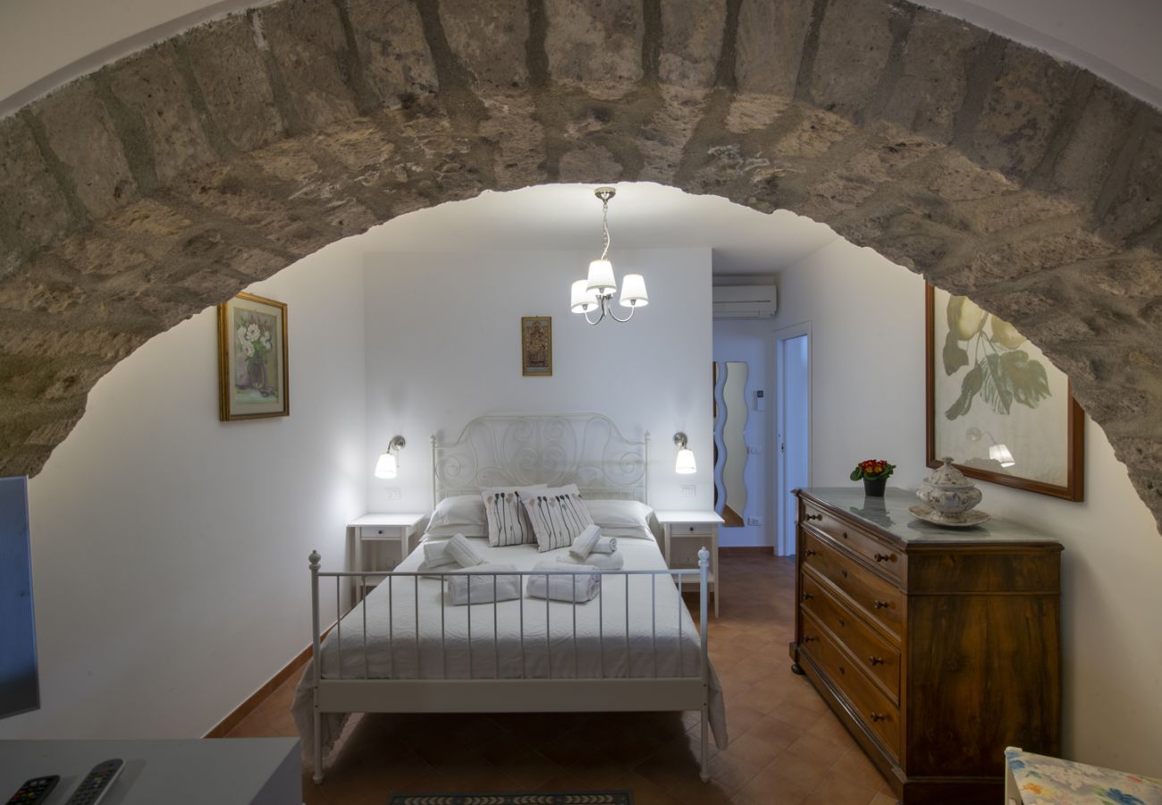 Ferienwohnung in Praiano - Casa Cimino A - Schöne Wohnung mit herrlichem Blick auf Capri und Positano