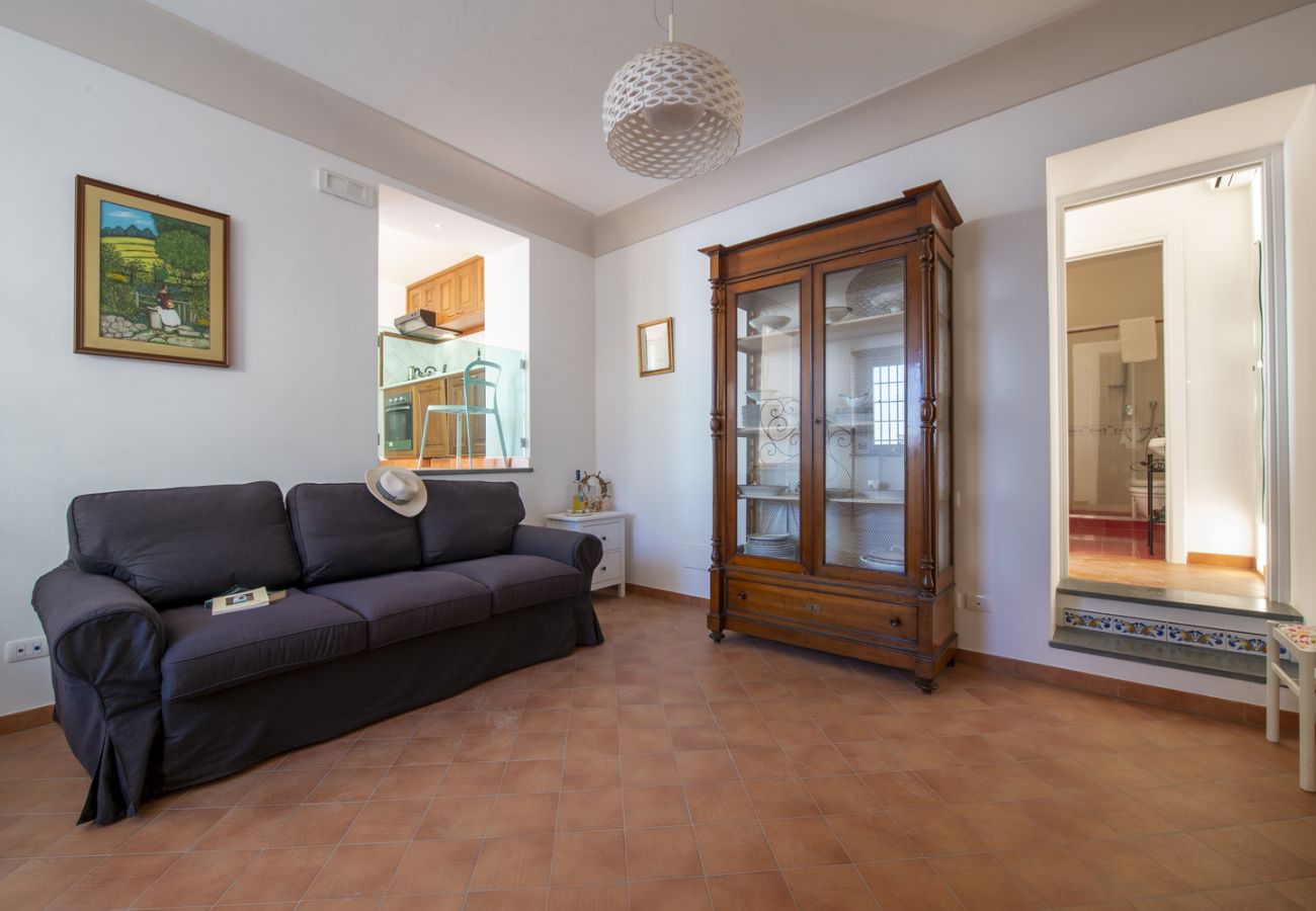 Ferienwohnung in Praiano - Casa Cimino A - Schöne Wohnung mit herrlichem Blick auf Capri und Positano