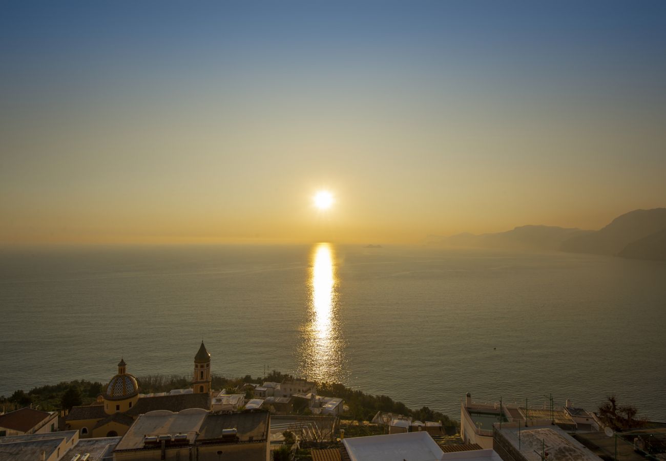 Ferienwohnung in Praiano - Casa Cimino A - Schöne Wohnung mit herrlichem Blick auf Capri und Positano