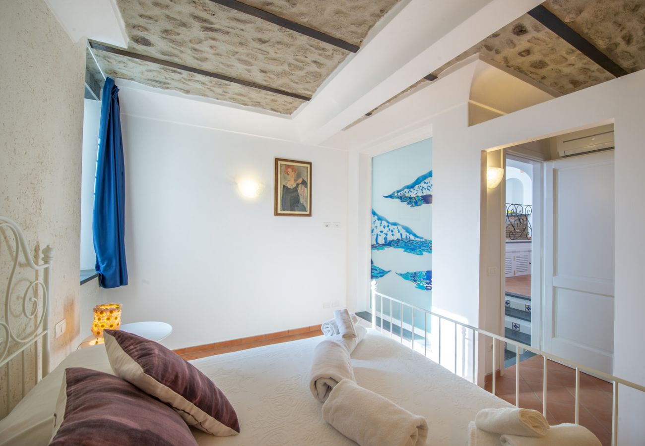 Ferienwohnung in Praiano - Casa Cimino B - Elegante Wohnung mit Meerblick