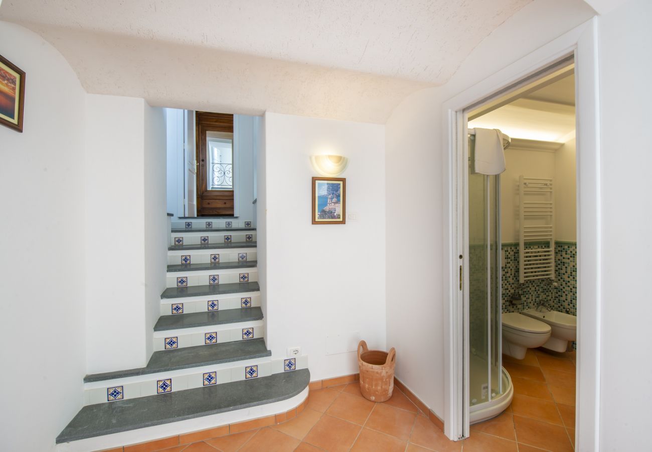 Ferienwohnung in Praiano - Casa Cimino B - Elegante Wohnung mit Meerblick