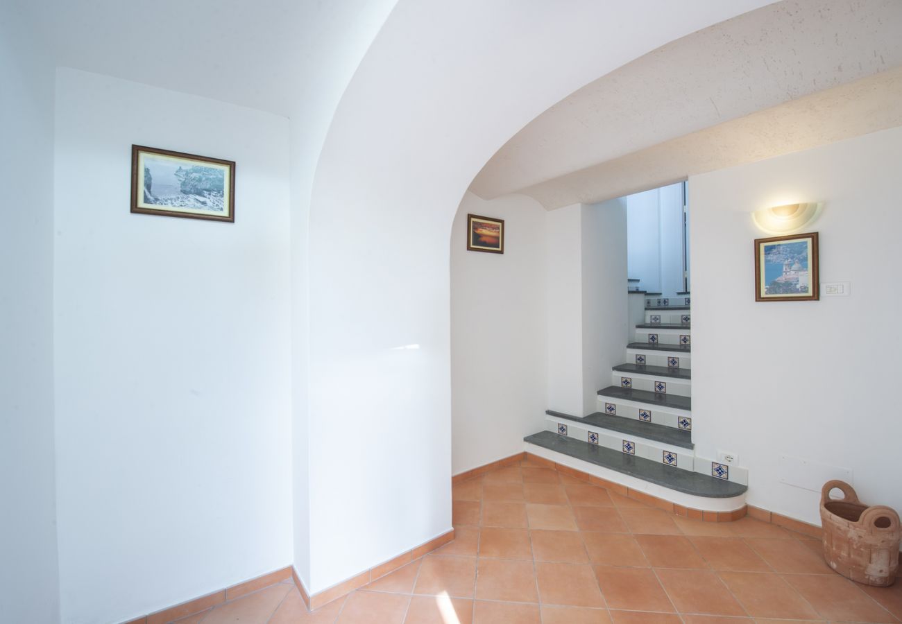 Ferienwohnung in Praiano - Casa Cimino B - Elegante Wohnung mit Meerblick