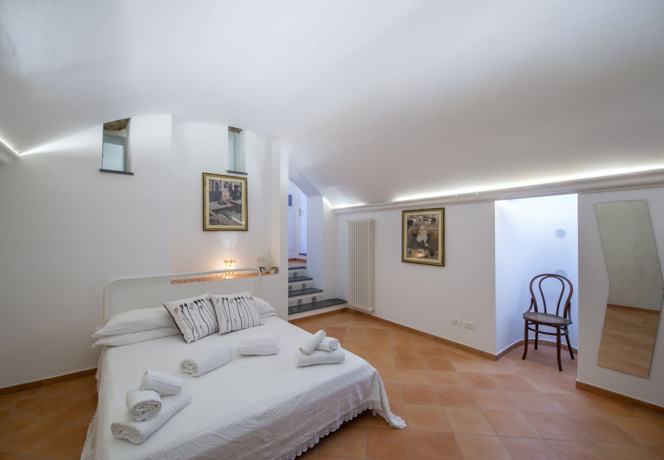 Ferienwohnung in Praiano - Casa Cimino B - Elegante Wohnung mit Meerblick