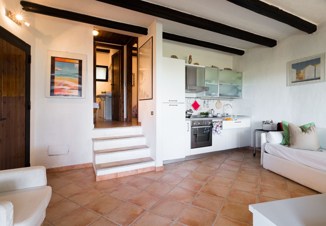 Ferienwohnung in Porto Rotondo - Casa 93 - Meerblick, Pool, Tennisplatz in La Caletta