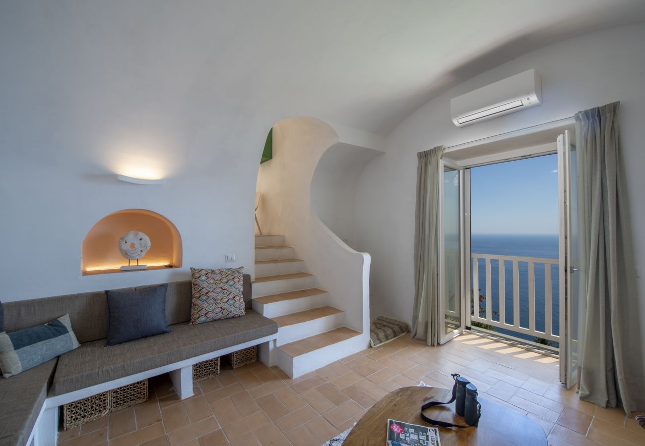 Ferienhaus in Praiano - Punta di Diamante - 200 Stufen zum Himmel