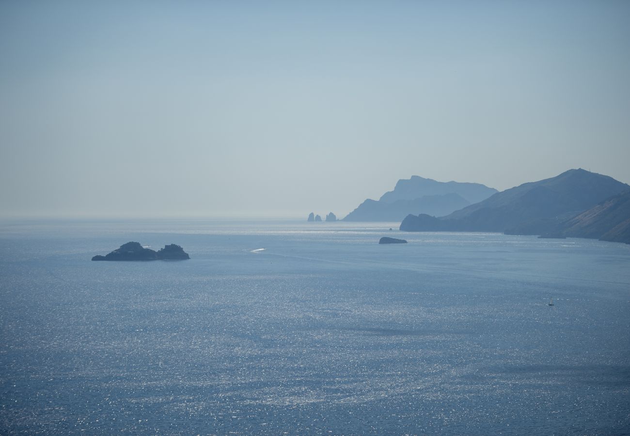 Ferienhaus in Praiano - Punta di Diamante - 200 Stufen zum Himmel