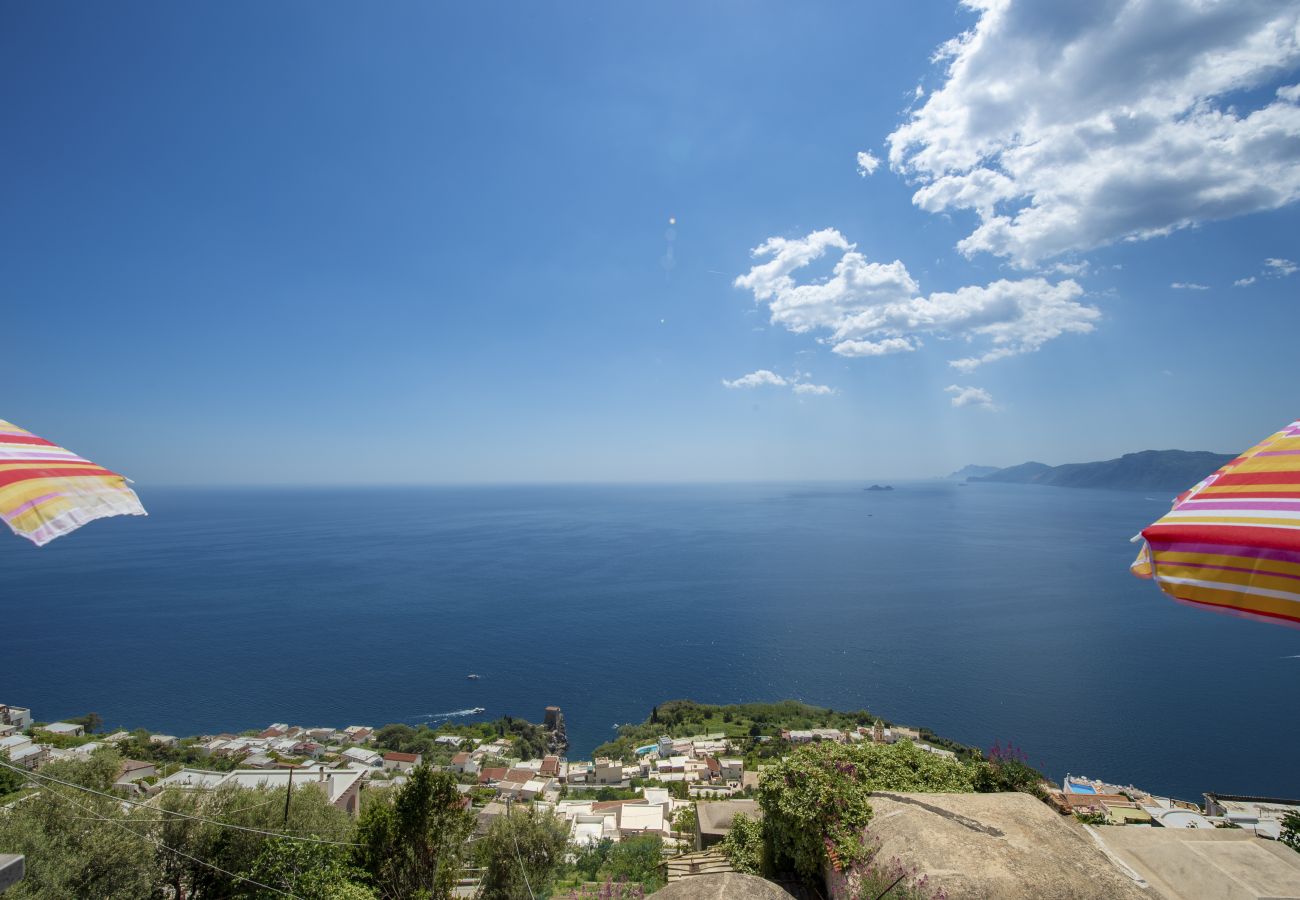 Ferienhaus in Praiano - Punta di Diamante - 200 Stufen zum Himmel