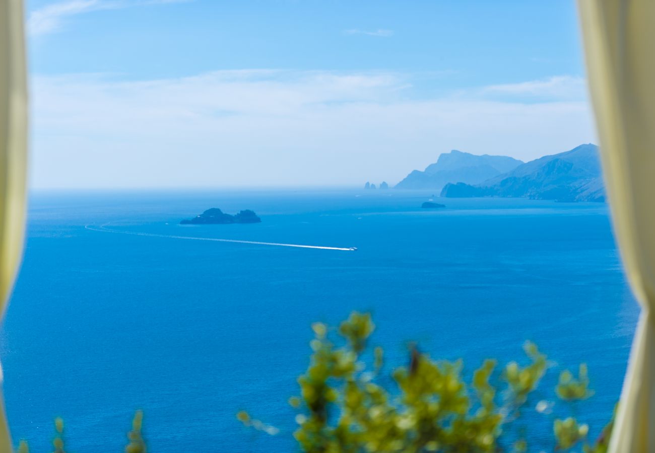 Ferienhaus in Praiano - Punta di Diamante - 200 Stufen zum Himmel