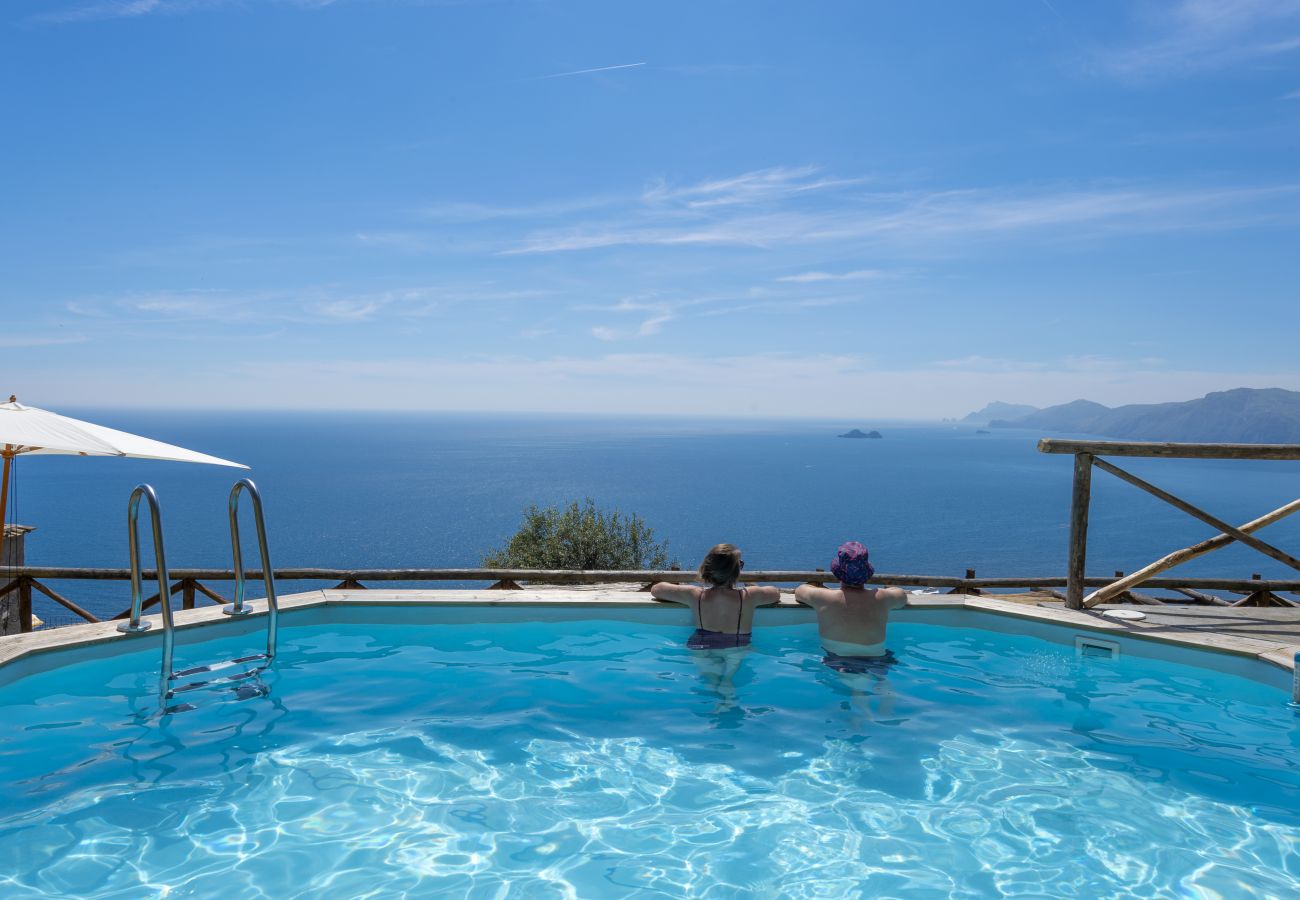 Ferienhaus in Praiano - Punta di Diamante - 200 Stufen zum Himmel