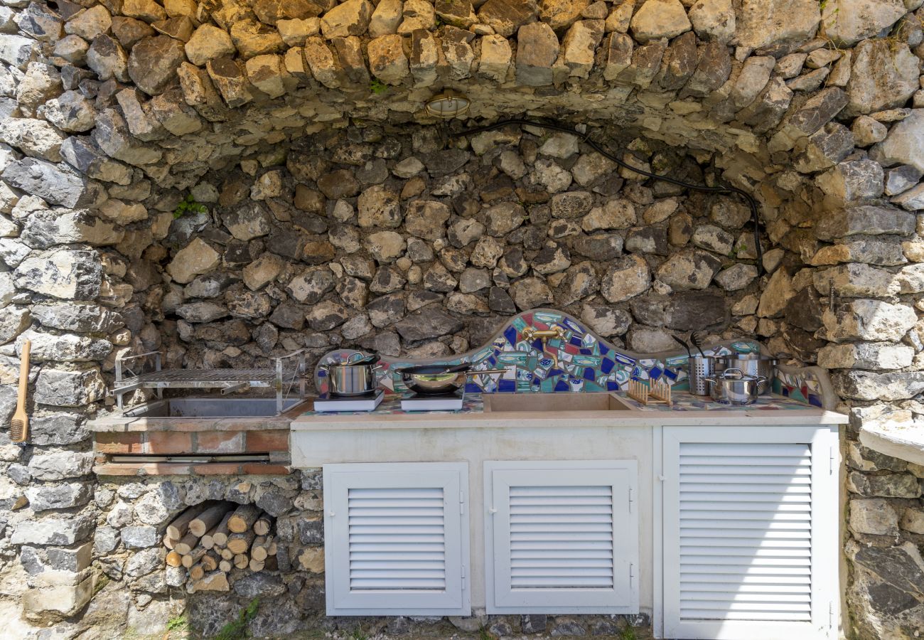 Ferienhaus in Praiano - Punta di Diamante - 200 Stufen zum Himmel