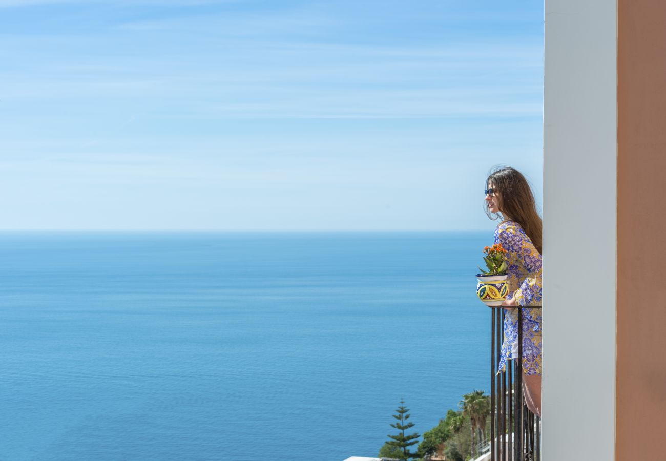 Ferienhaus in Praiano - Casa Terry - Schöne Wohnung mit Meerblick