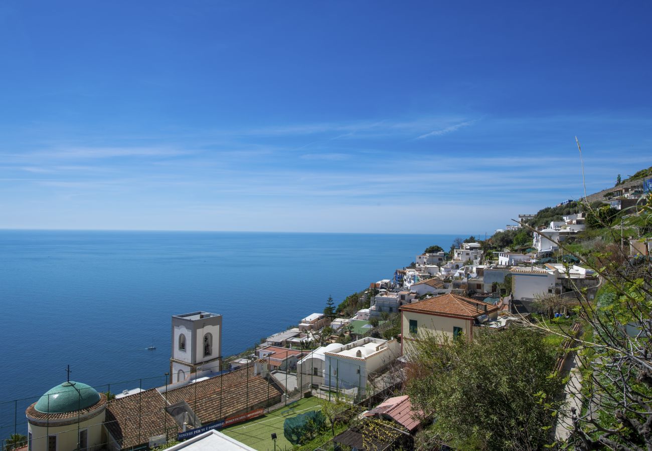 Ferienhaus in Praiano - Casa Terry - Schöne Wohnung mit Meerblick