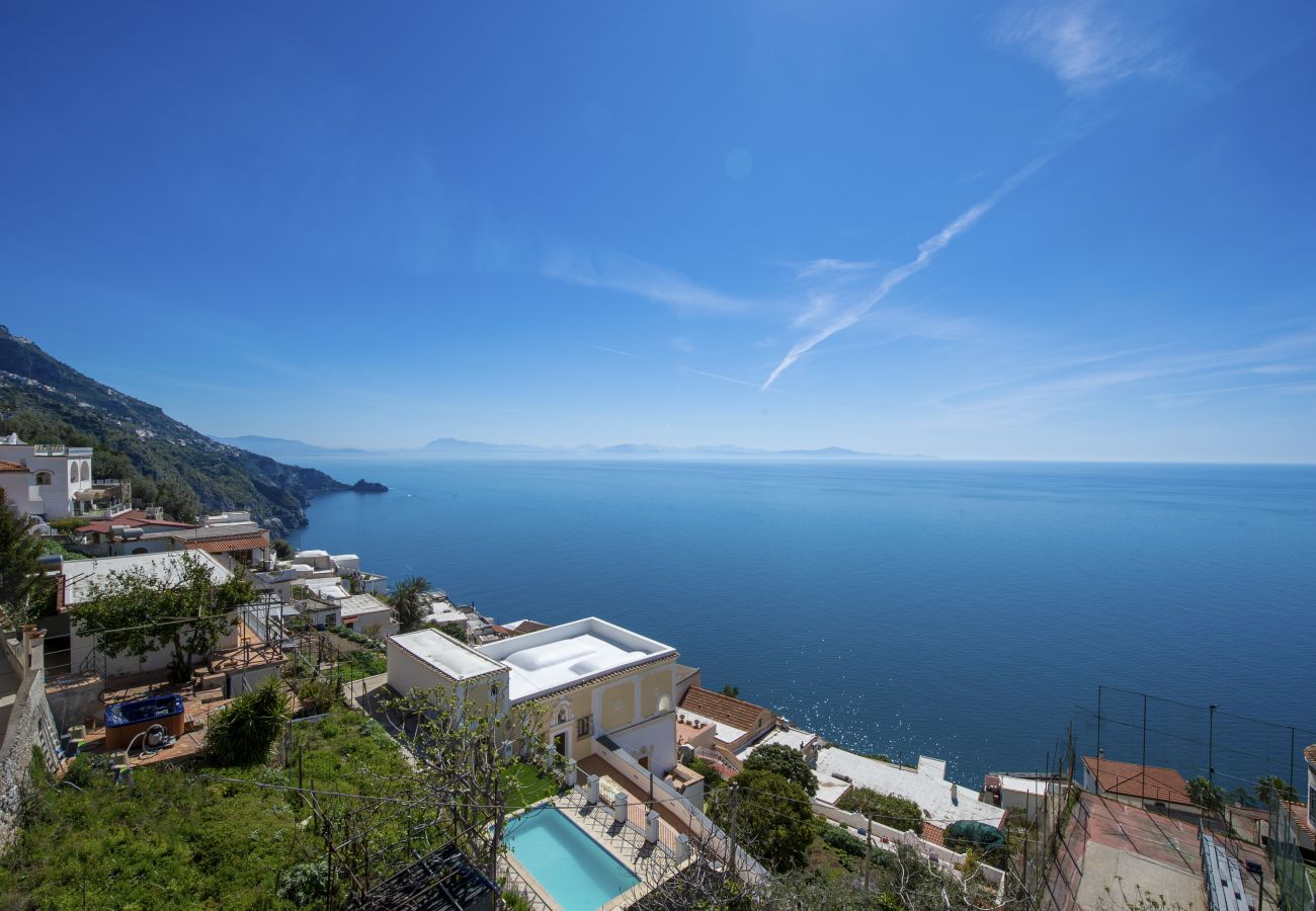 Ferienhaus in Praiano - Casa Terry - Schöne Wohnung mit Meerblick