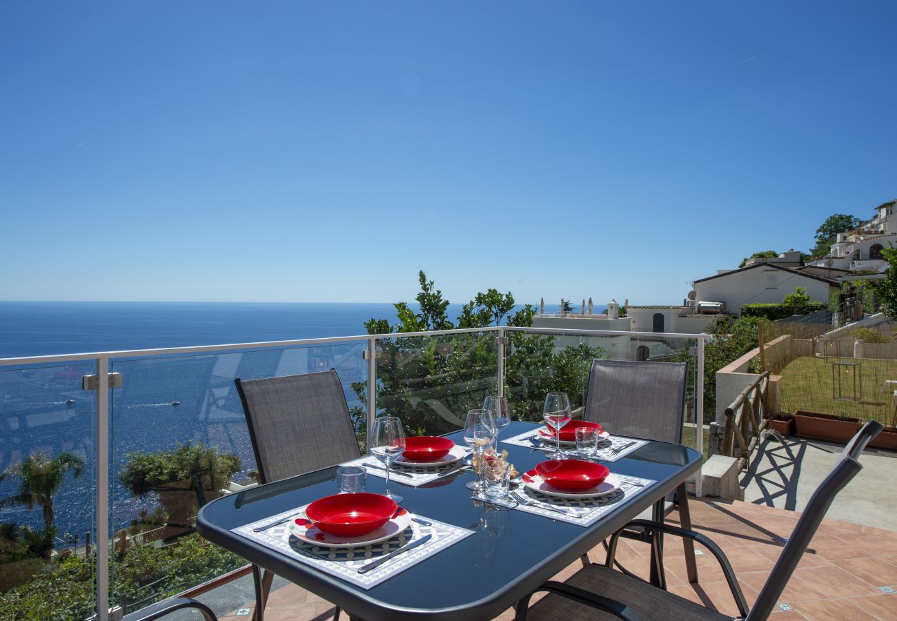 Ferienhaus in Praiano - La Dimora di Euribia - Schwebend zwischen Himmel und Meer