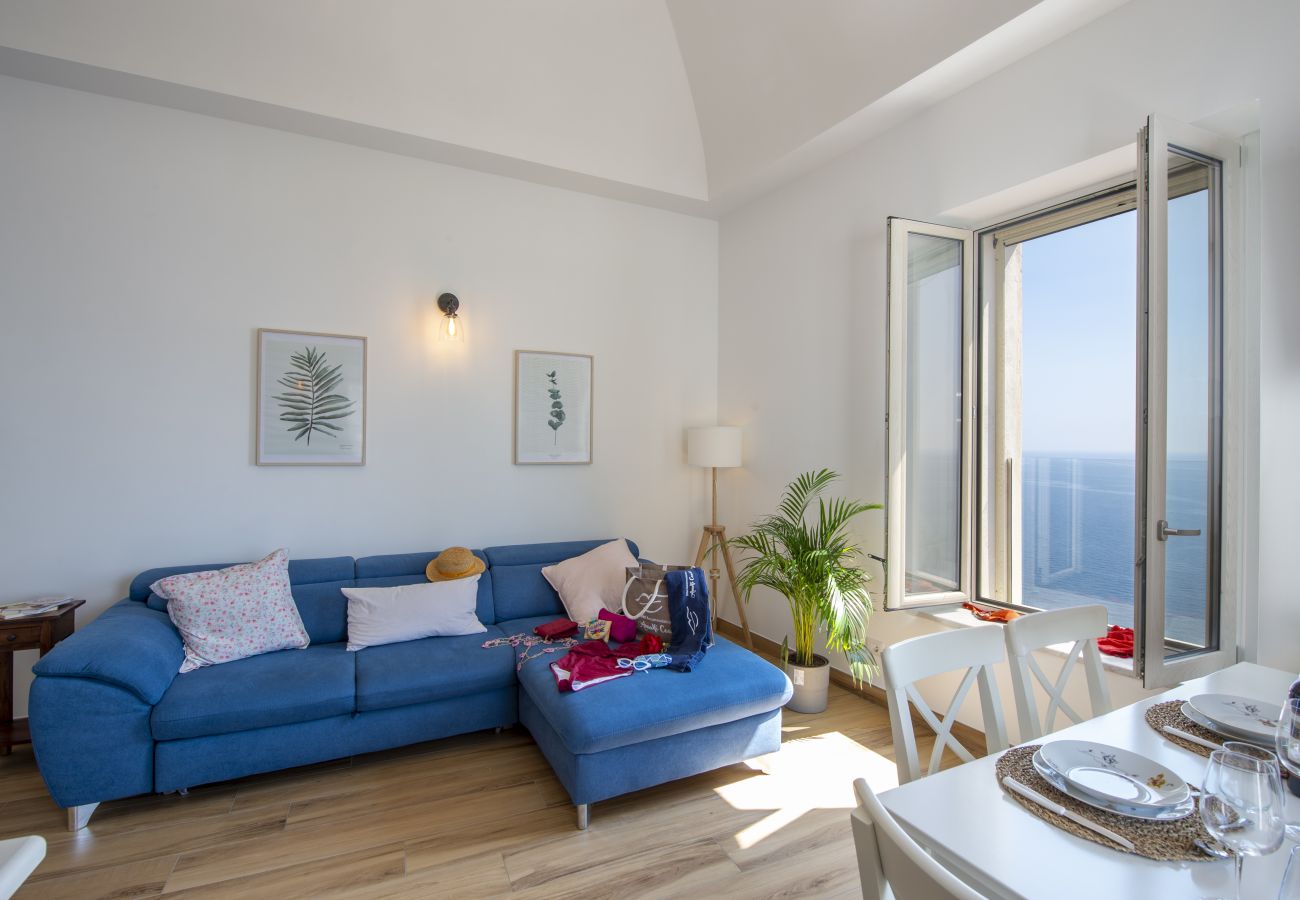 Ferienhaus in Praiano - Casa Madonna Del Mare- Villa mit Meerblick, nur wenige Schritte vom Strand entfernt