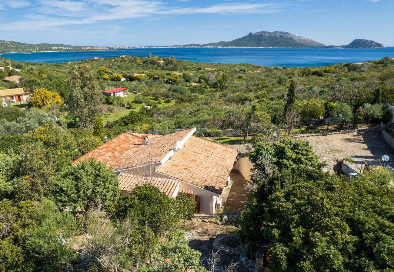 Villa Picker - Ferienhaus mit Panoramablick auf den Golf von Aranci und privatem Garten