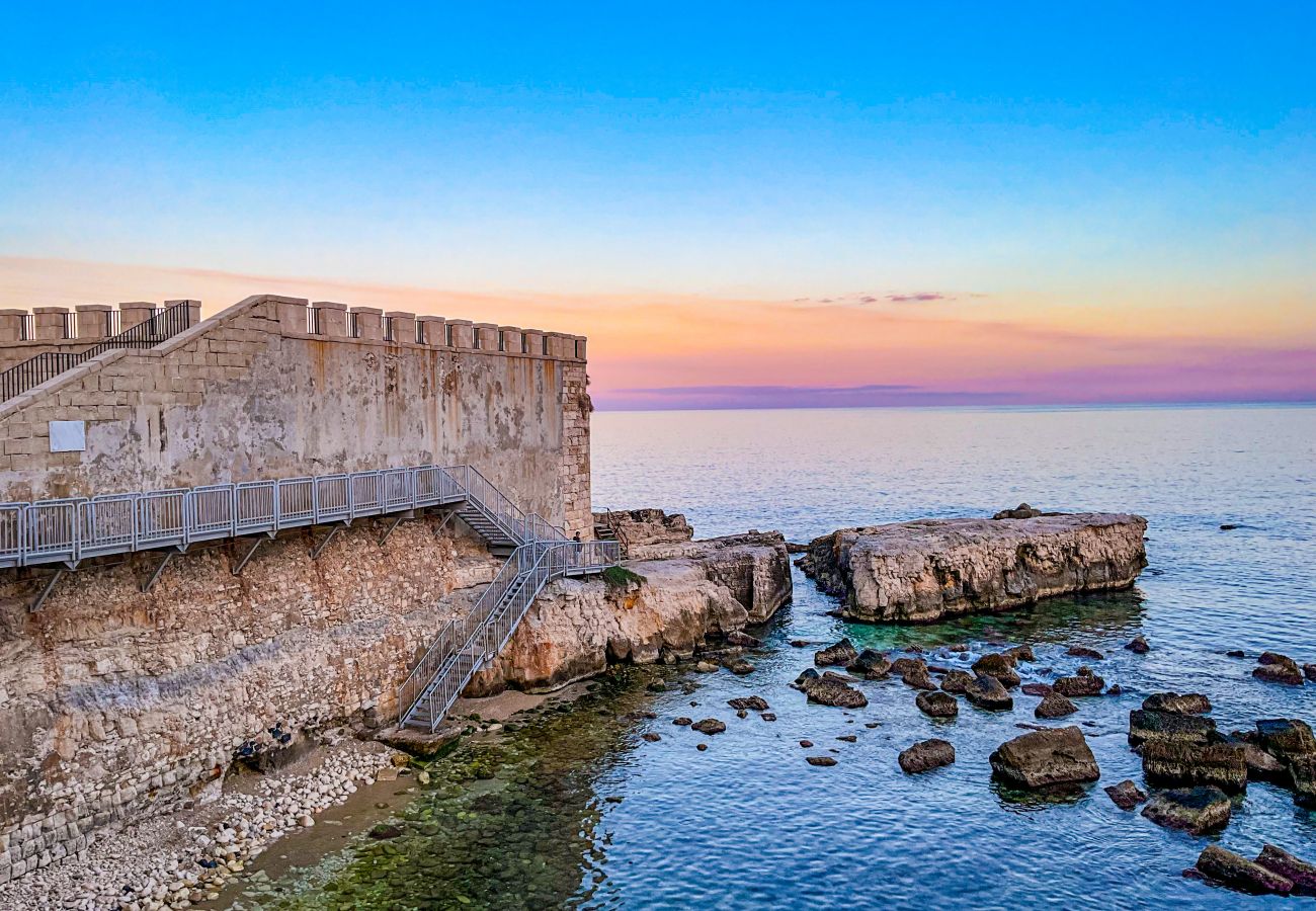 Ferienwohnung in Siracusa - Vigliena Suite terrace 