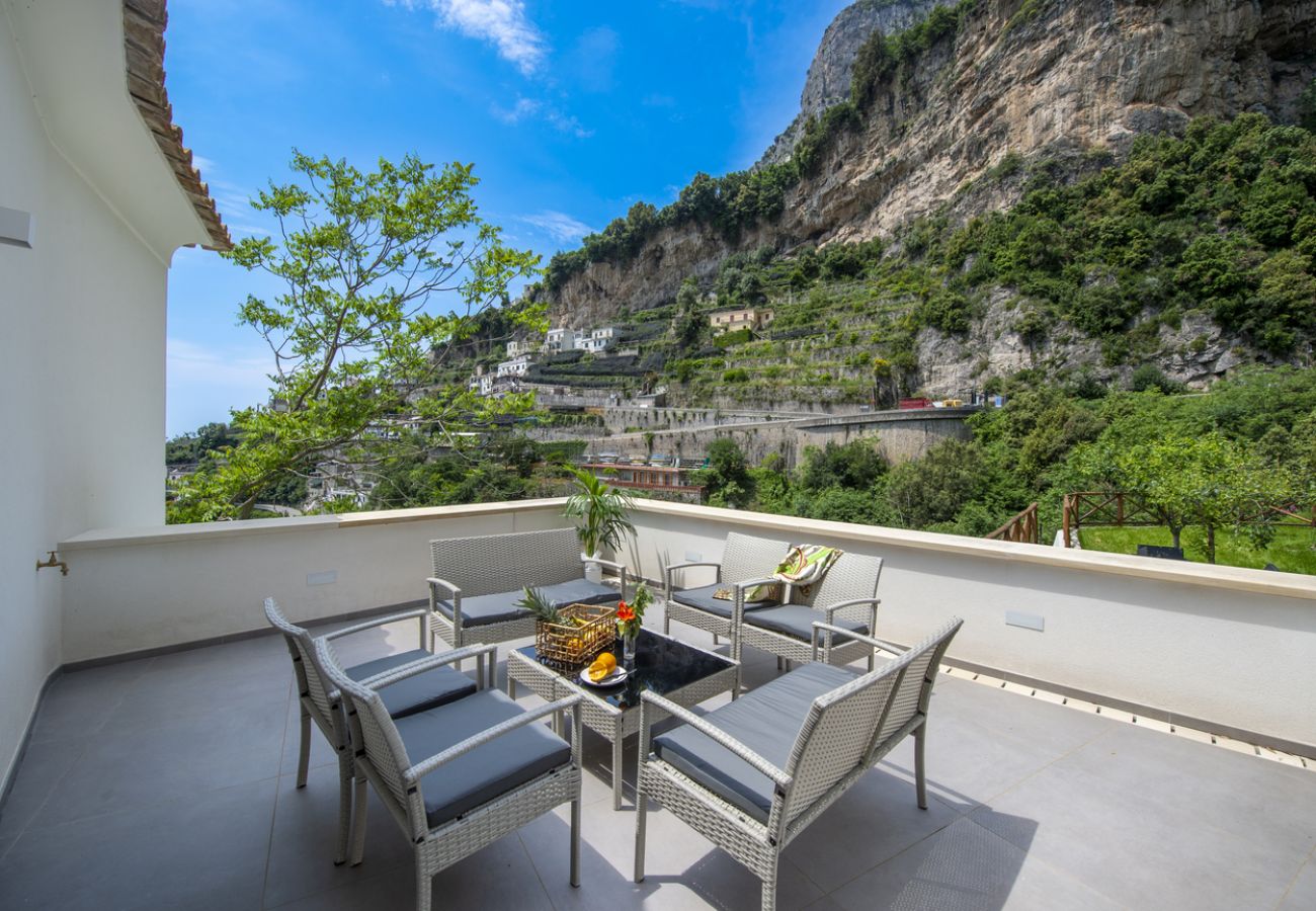 Villa in Amalfi - Villa Donna Rachele – Whirlpool mit Meerblick und kostenloser Parkplatz