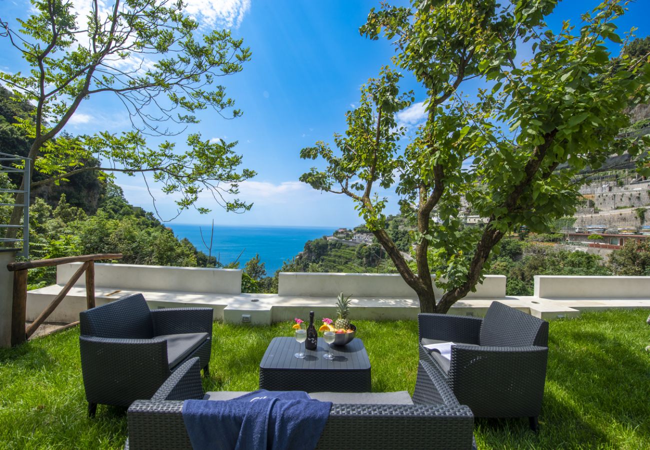 Villa in Amalfi - Villa Donna Rachele – Whirlpool mit Meerblick und kostenloser Parkplatz