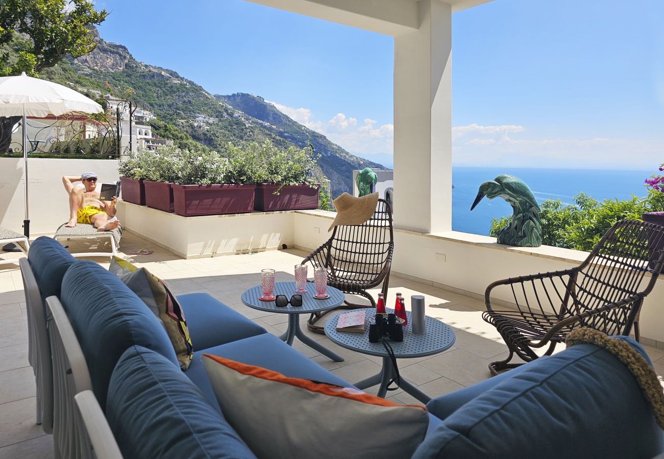 Ferienhaus in Praiano - Villa Grà – Bezaubernde Villa mit Blick auf das Meer