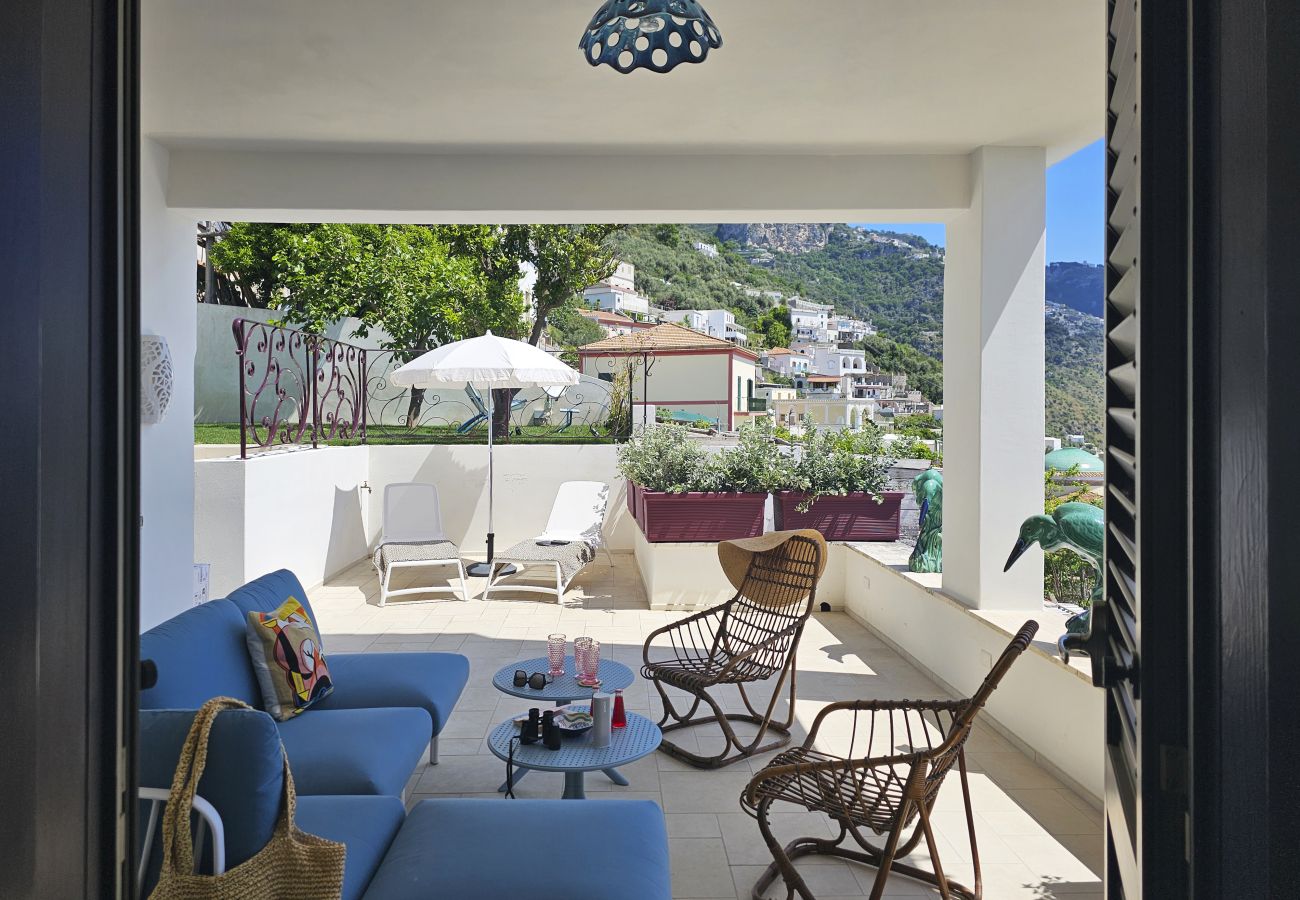 Ferienhaus in Praiano - Villa Grà – Bezaubernde Villa mit Blick auf das Meer