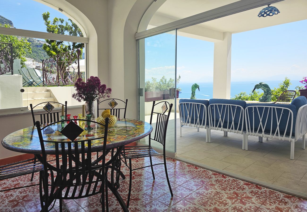 Ferienhaus in Praiano - Villa Grà – Bezaubernde Villa mit Blick auf das Meer