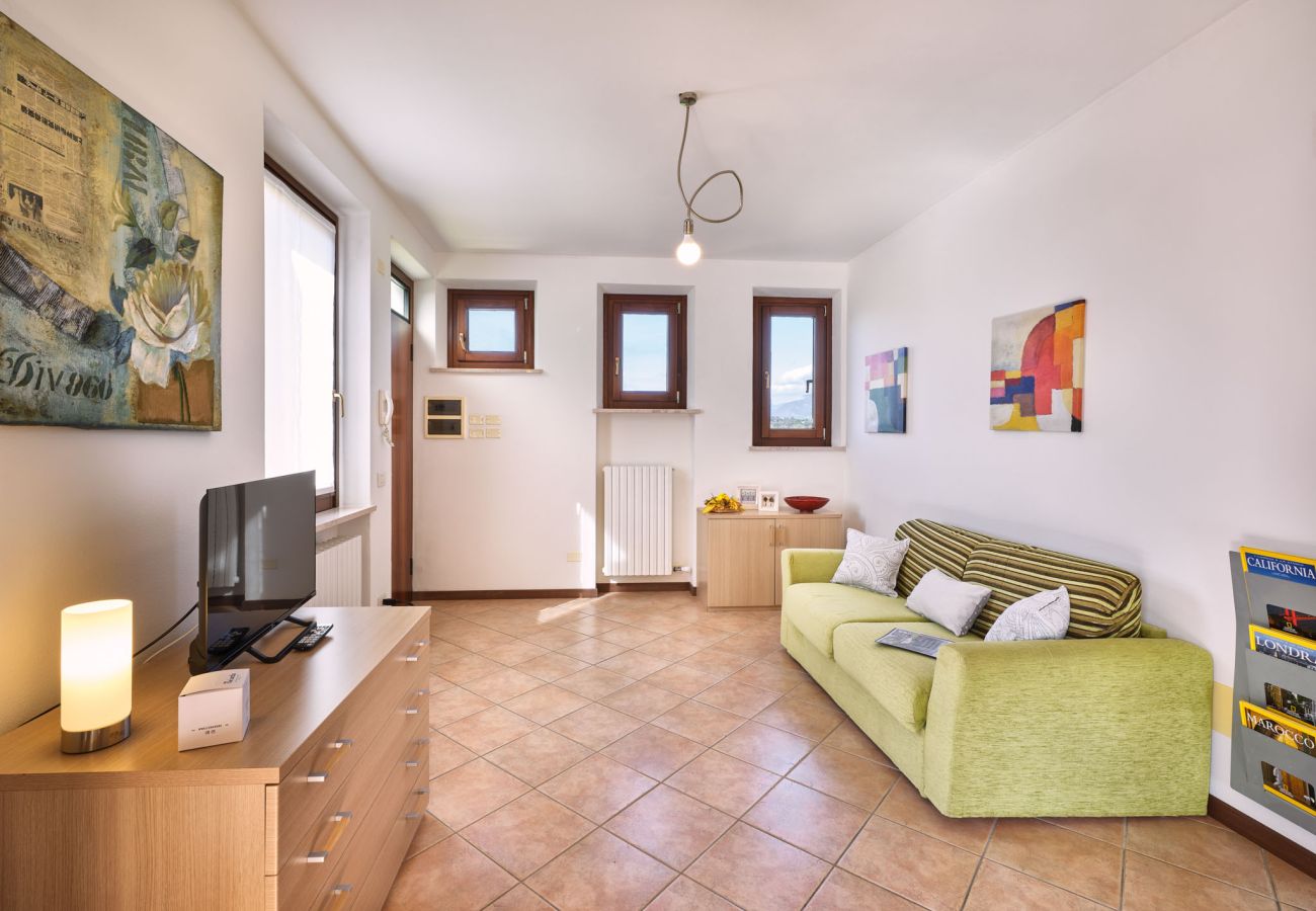 Ferienwohnung in Lazise - Regarda - Apartment Miralago 2 mit Pool, Seeblick, haustierfreundlich