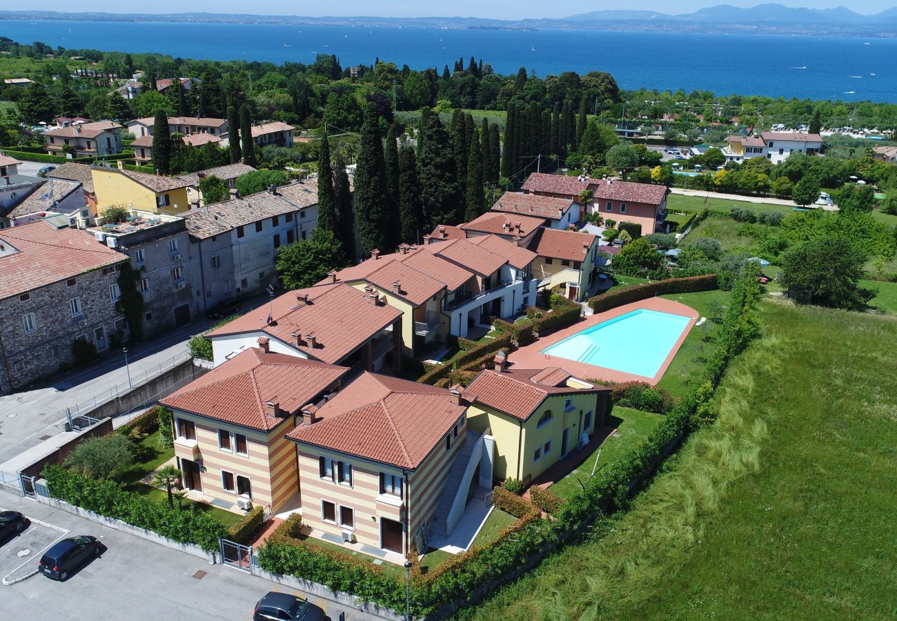 Ferienwohnung in Lazise - Regarda - Apartment Miralago 2 mit Pool, Seeblick, haustierfreundlich