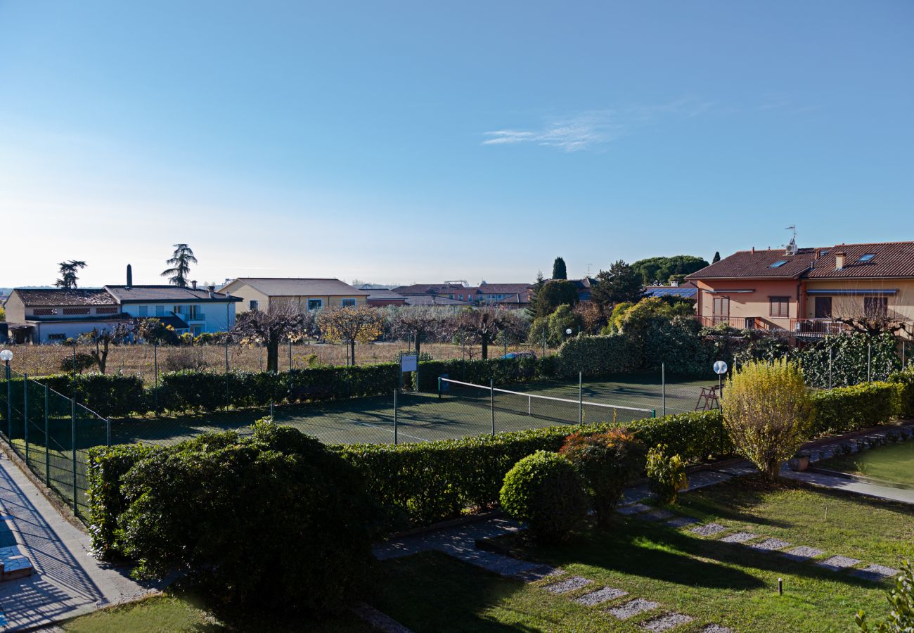 Ferienwohnung in Lazise - Regarda - Apartment Markus mit Pool, Wlan, Garten, Tennis