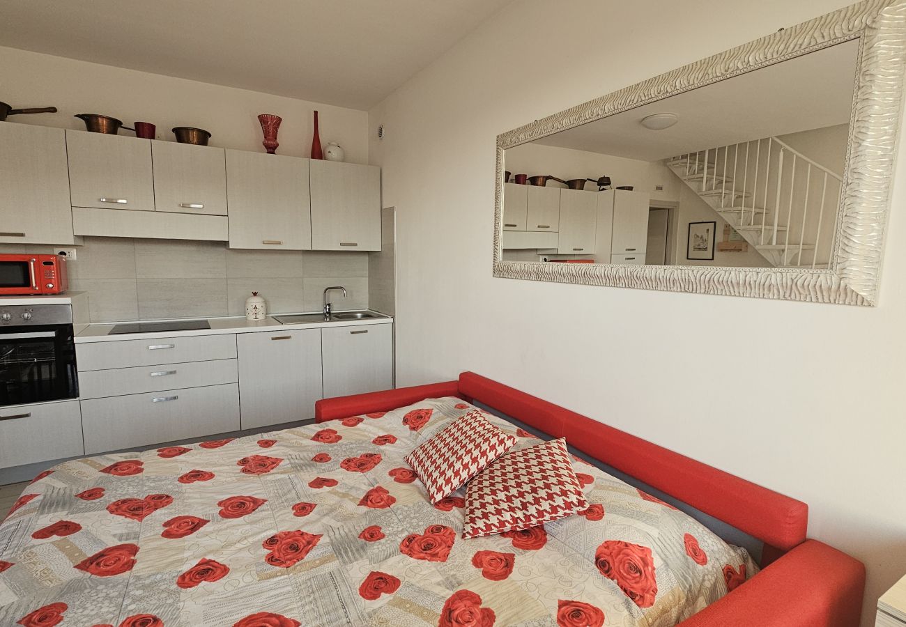 Ferienwohnung in Pastrengo - Residenza Pastrengo - Wohnung Papavero mit Pool und Terrasse