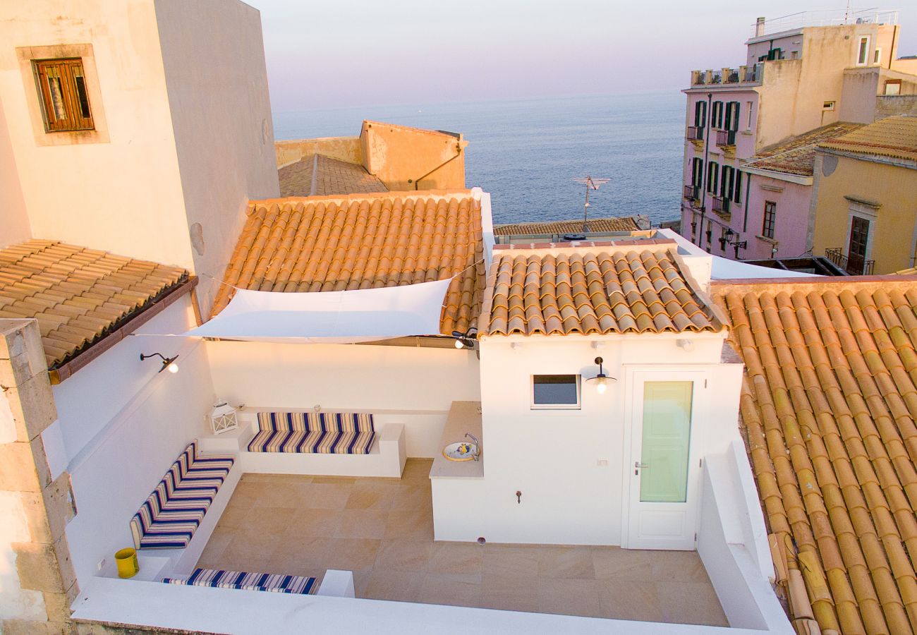 Apartment in Syracuse -  Veronique apartments, two terrace, by Dimore in Sicily