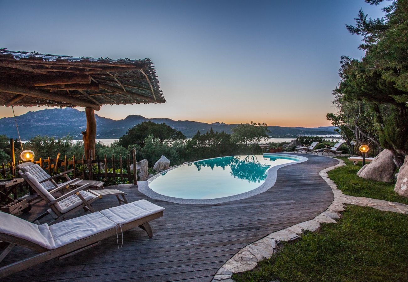 Villa Sa Jaga - exclusive pool with sun loungers, villa for rent with pool Sardinia